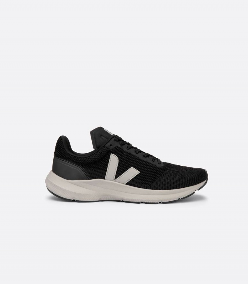 Veja Marlin V-knit Kadın Koşu Ayakkabısı Siyah Gri | VTY5020SN