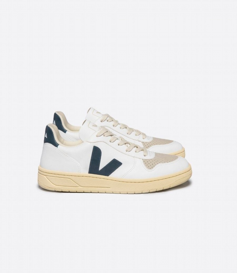 Veja V-10 Cwl California Erkek Kısa Ayakkabı Beyaz Yeşil | FLY8350RO