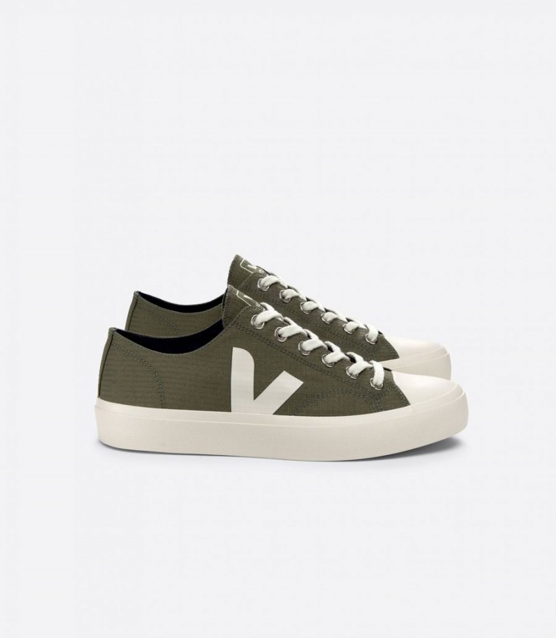 Veja Wata II Low Ripstop Erkek Kısa Ayakkabı Koyu Yeşil | YOF3778ZA